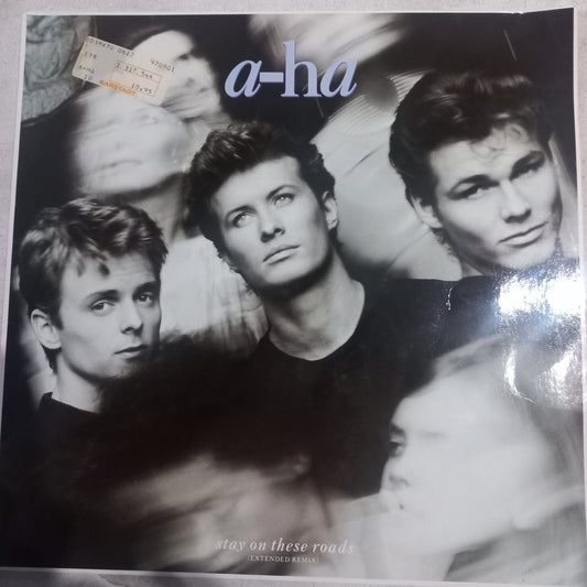 A-Ha Stay on These Roads Maxi de Epoca VG +