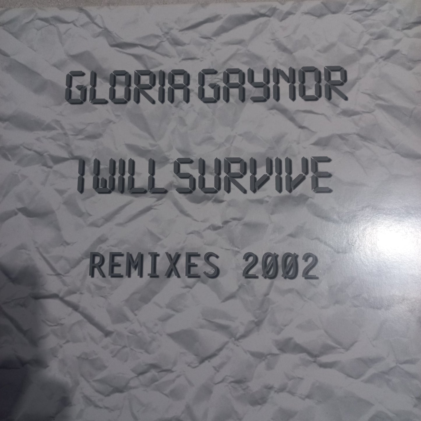 Gloria Gaynor I will Survive Remixes 2002 Maxi de Epoca VG +