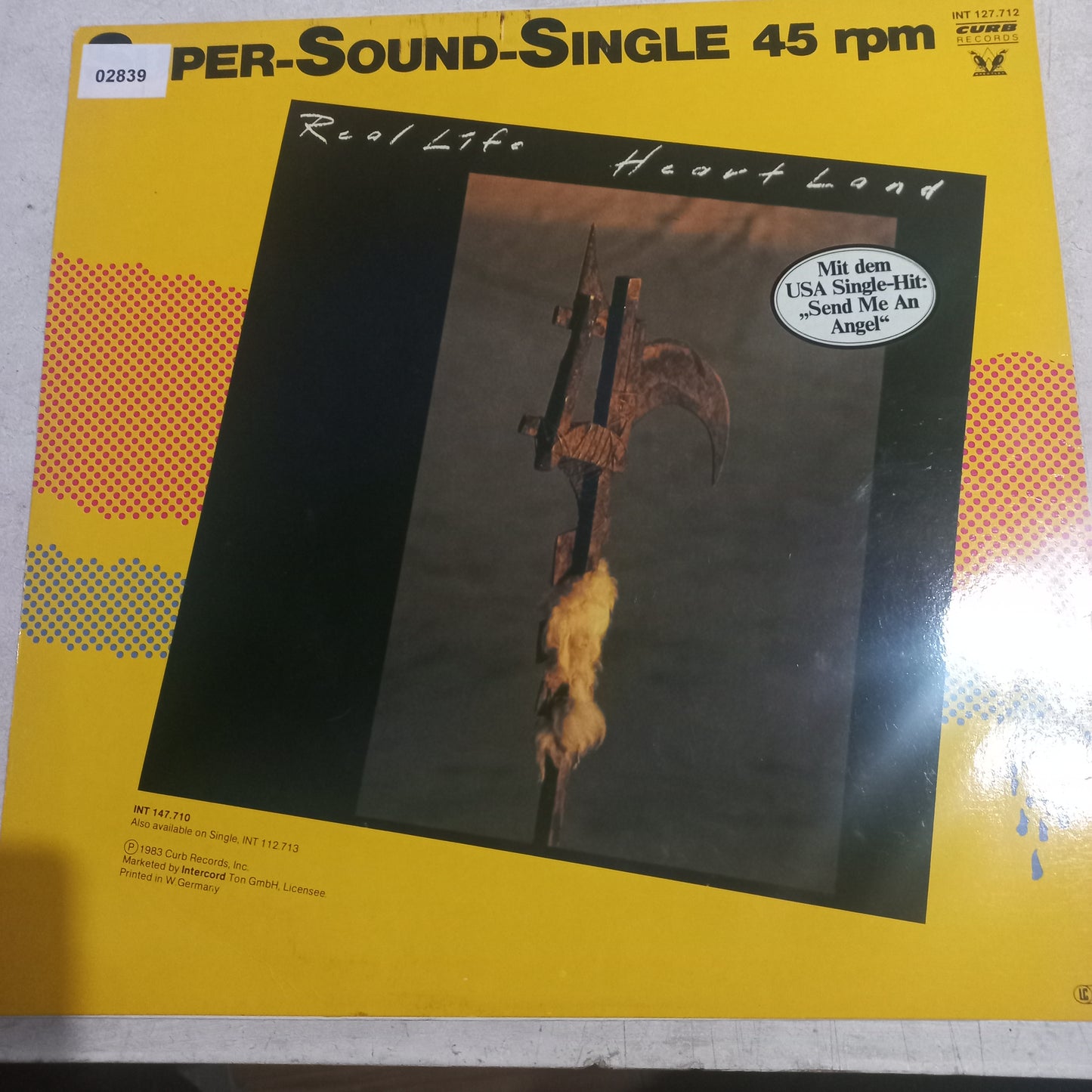 Real Life Catch Me Im Falling Maxi de Epoca VG +