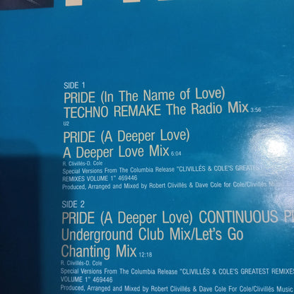 Clivilles and Cole Pride a Deeper Love Maxi de Epoca VG +