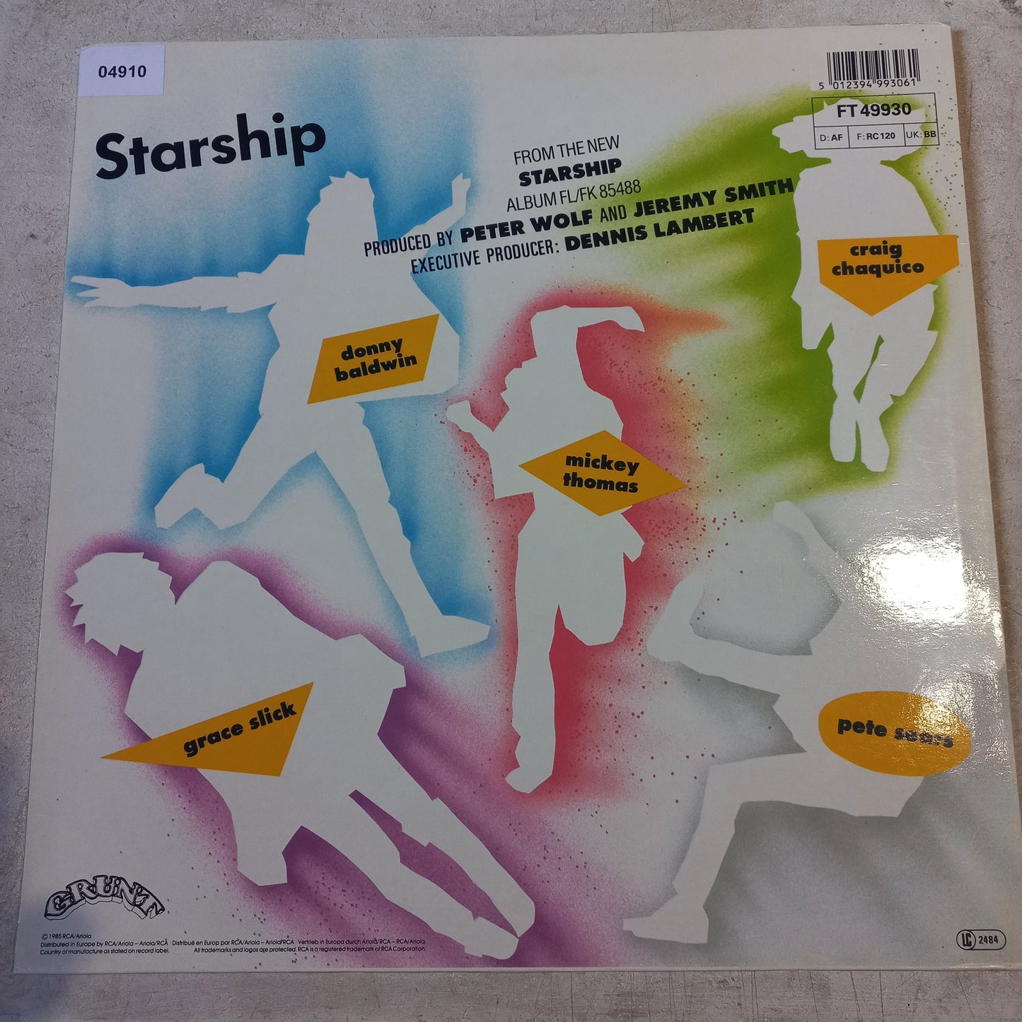 Starship We Built This City Maxi VG+