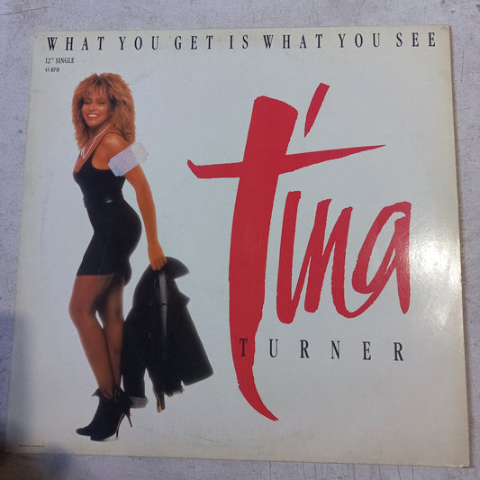 Tina Turner What You Get Is What You See Maxi VG+