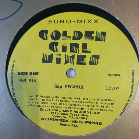 Madonna Golden Girl New Megamix Maxi VG+