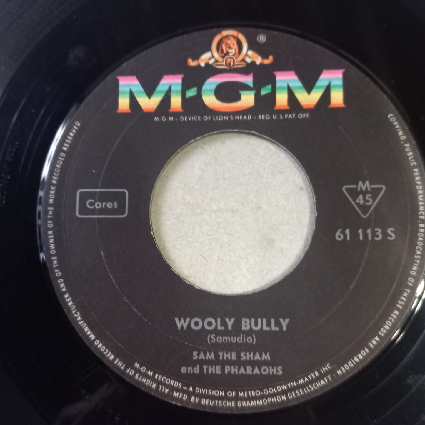 Sam Cooke Wooly Bully Simple 7" Vg+ De Epoca