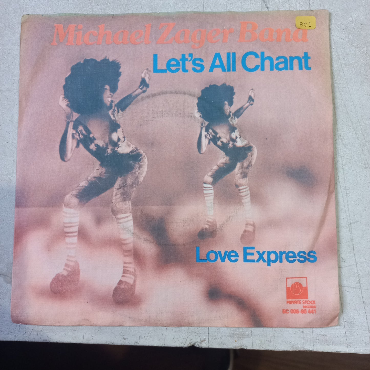 Michael Seger Band Lets All Chant Simple 7" Vg+ De Epoca