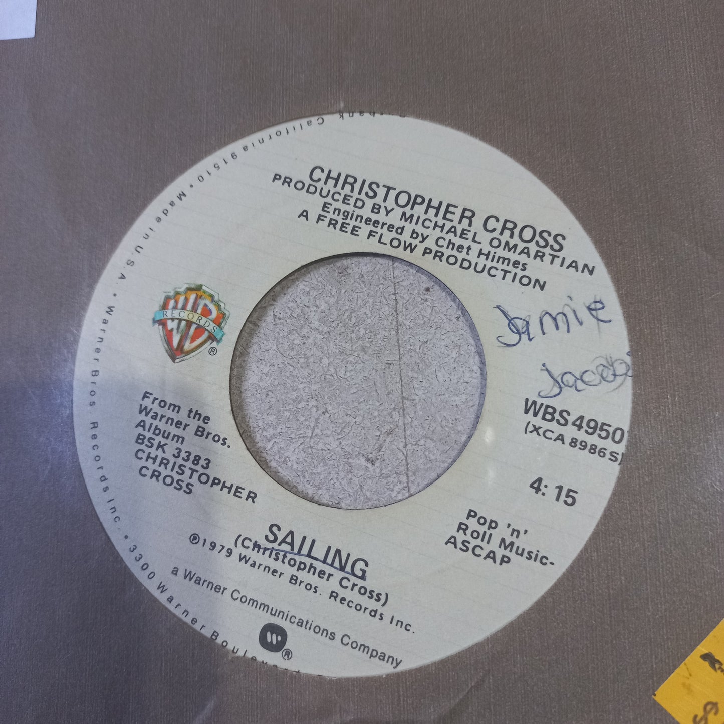 Rod Stewart Sailing Simple 7" Vg+ De Epoca