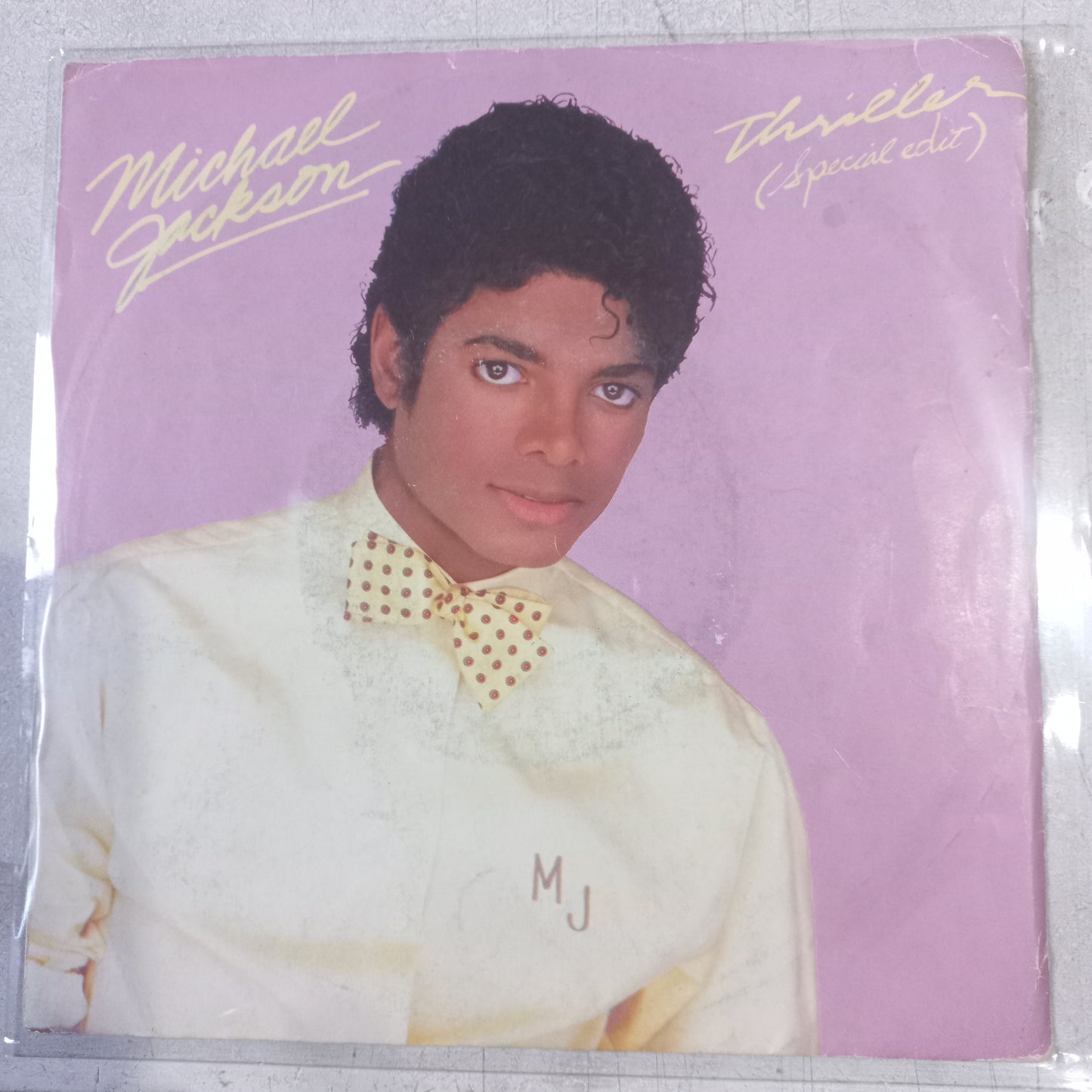 Michael Jackson Thriller Simple 7" Vg+ De Epoca