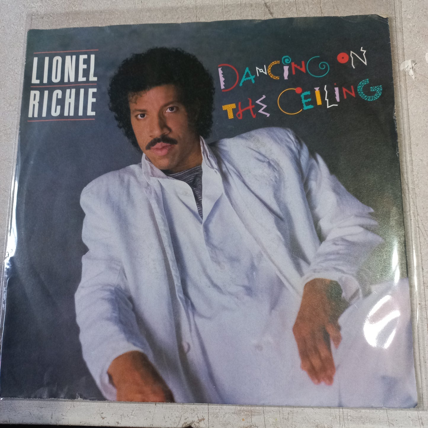 Lionel Richie Dancing On The Ceiling Simple 7" Vg+ De Epoca