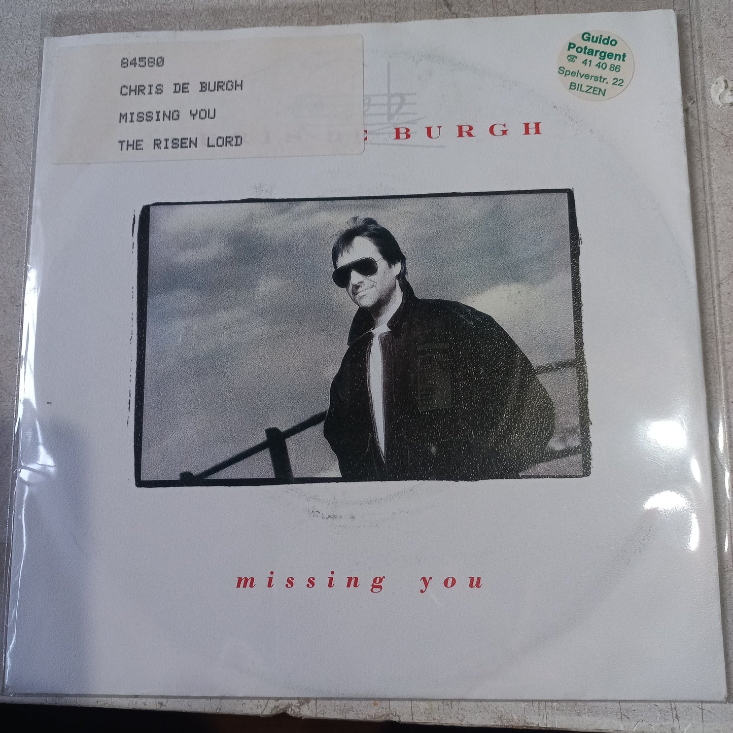 John White Missing You Simple 7" Vg+ De Epoca