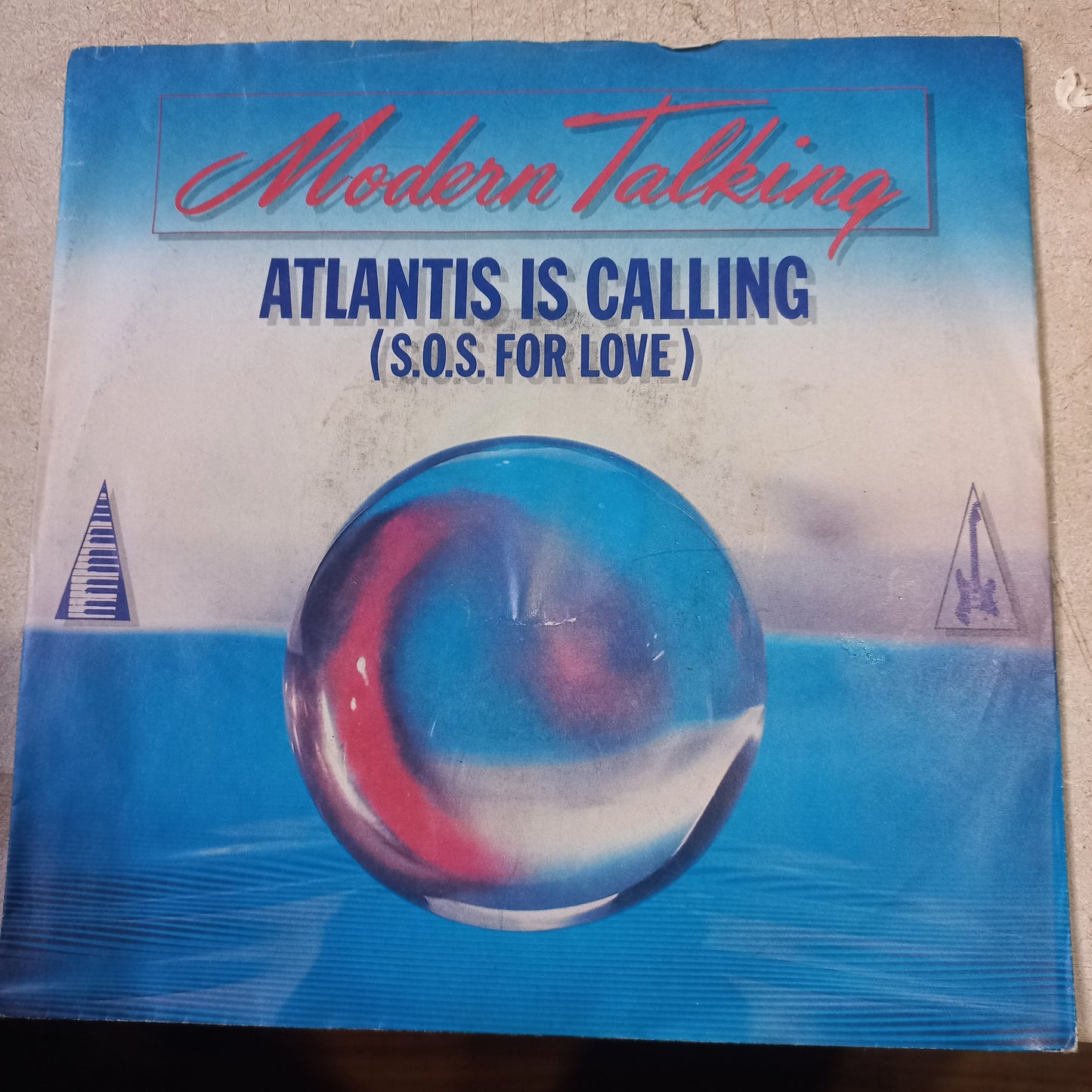 Modern Talking Atlantis Is Calling Simple 7" Vg+ De Epoca