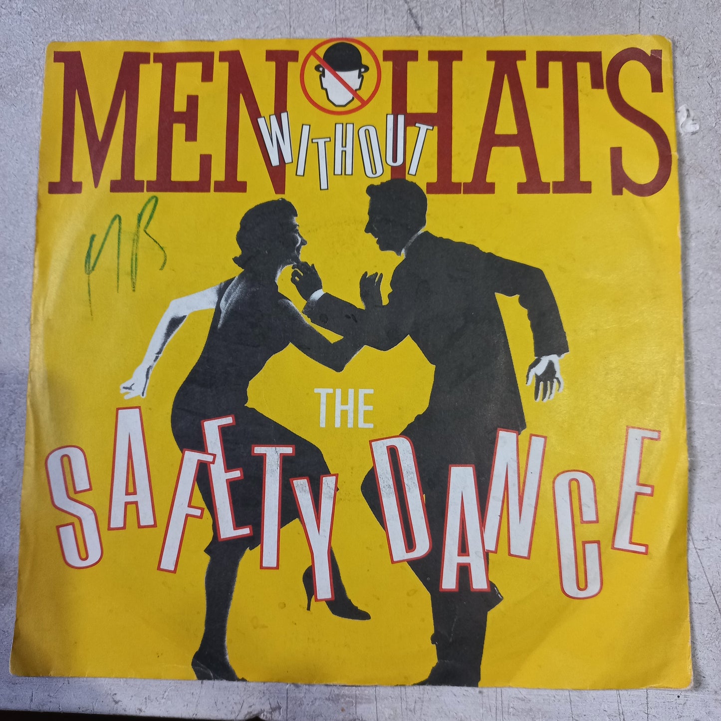 Men Without Hats The Safety Dance Simple 7" Vg+ De Epoca