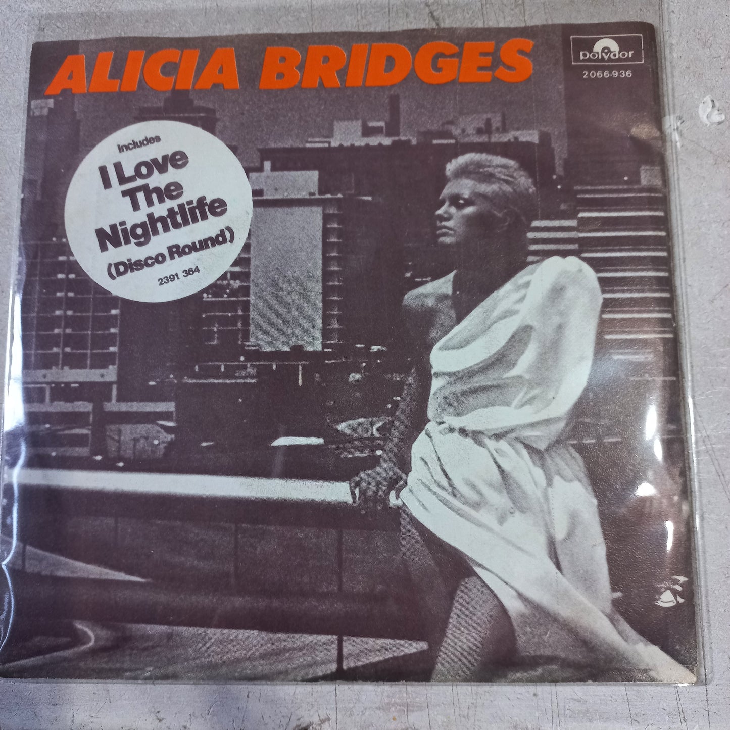 Alicia Bridges I Love The Nightlife Simple 7" Vg+ De Epoca