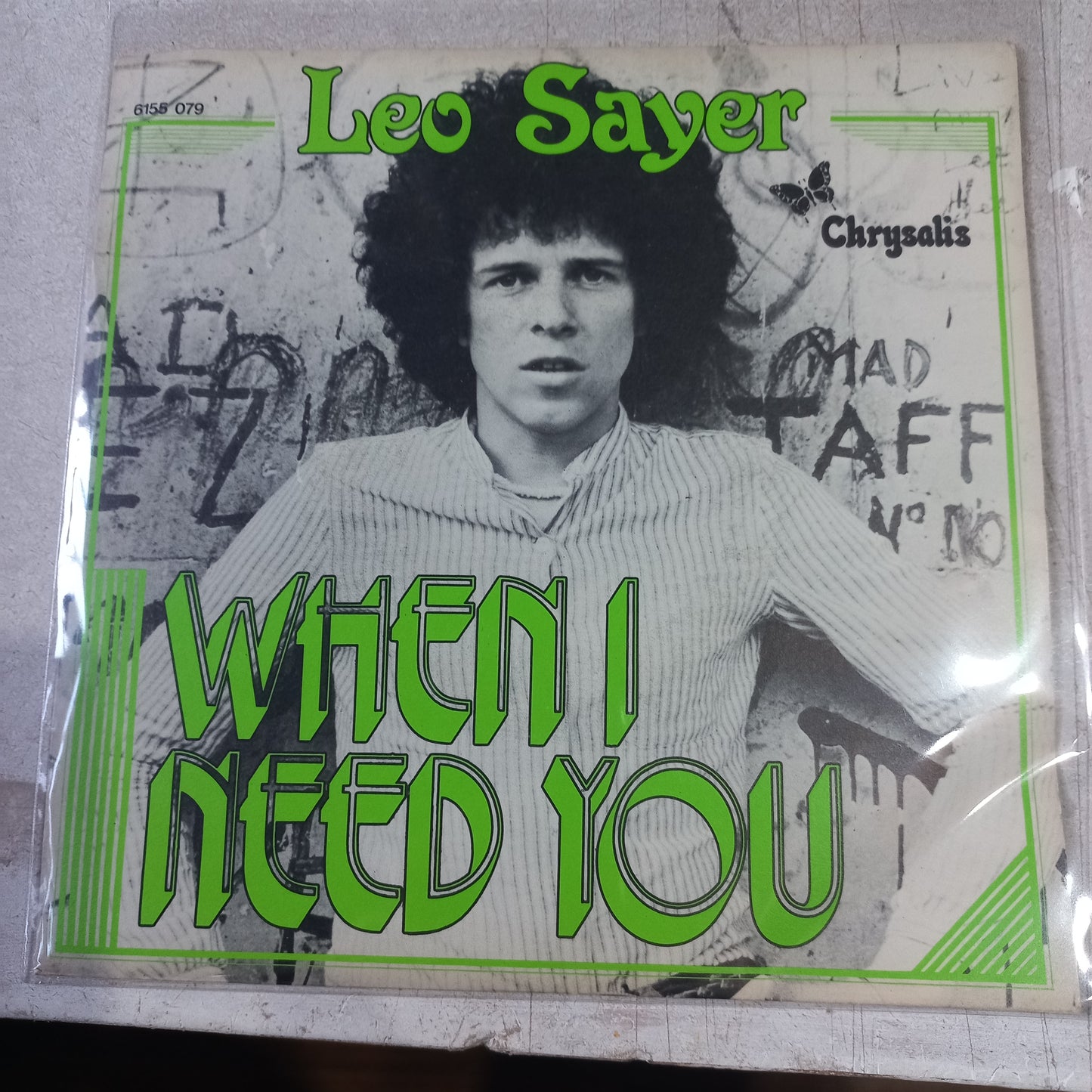 Leo Sayer When I Need You Simple 7" Vg+ De Epoca