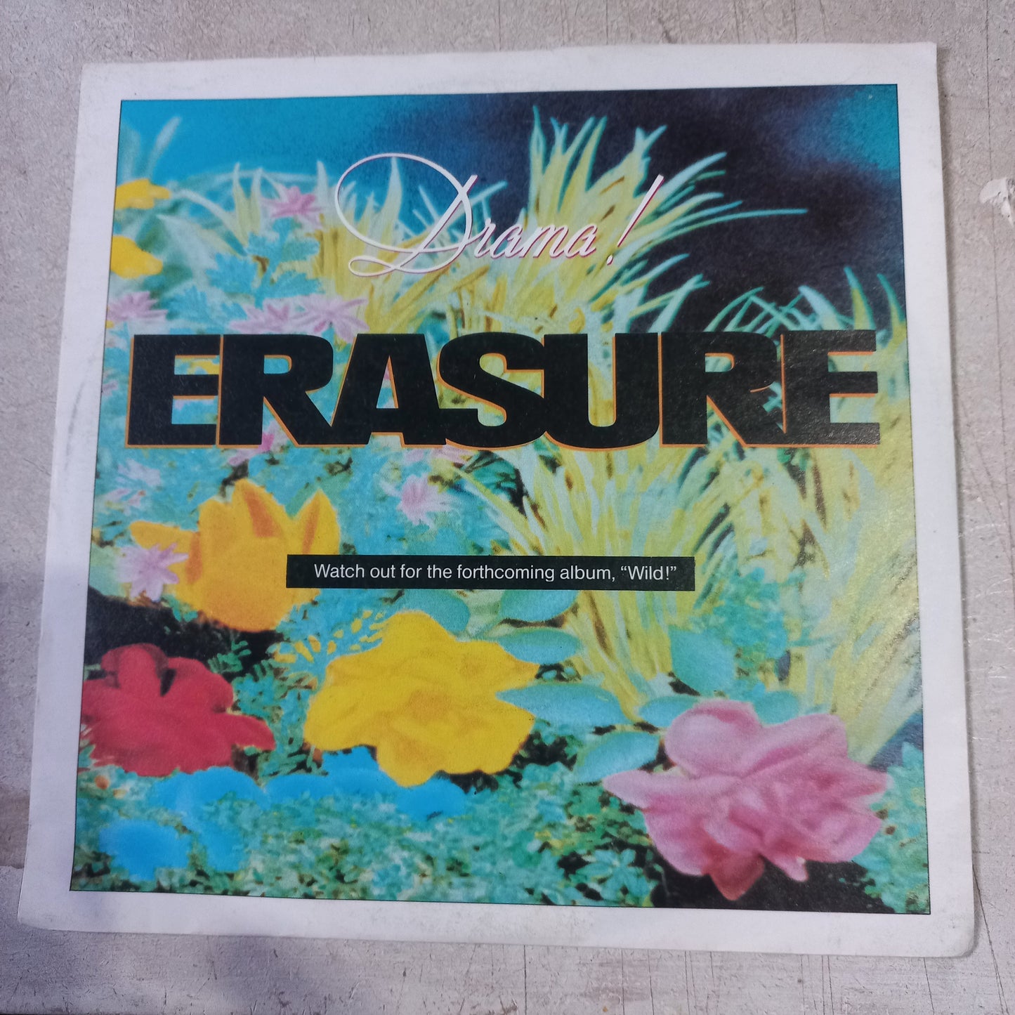 Erasure Drama Simple 7" Vg+ De Epoca