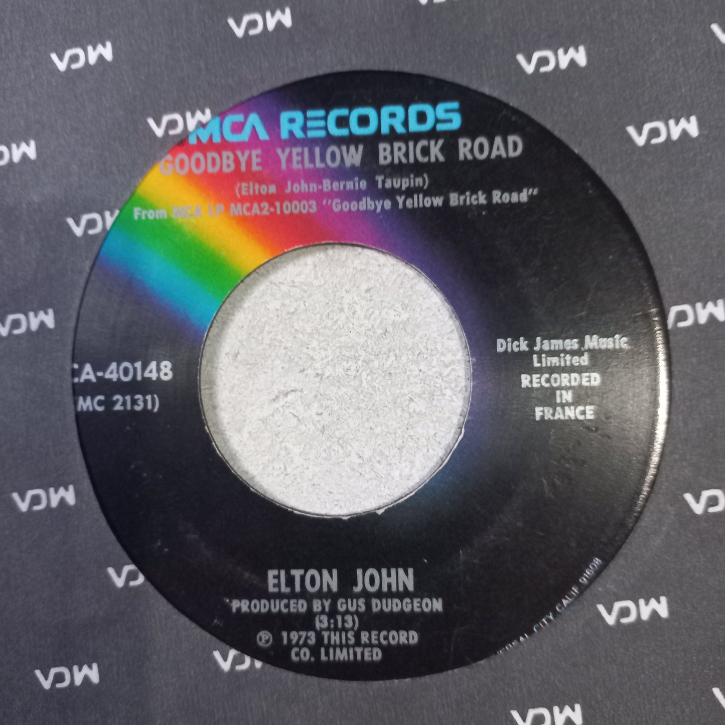 Elton Jhon Goodbye Yellow Brick Road Simple 7" Vg+ De Epoca