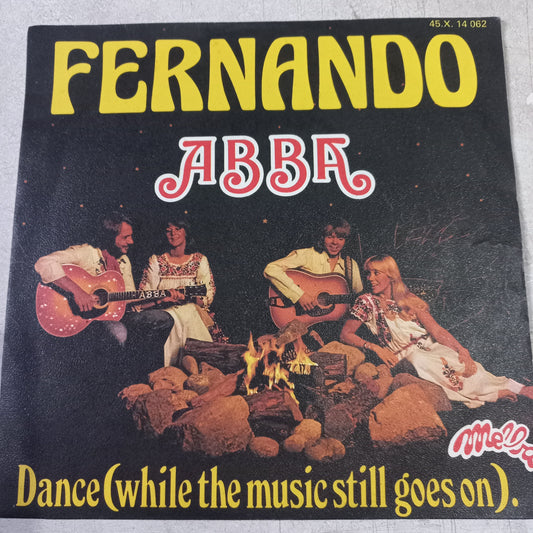 Abba Fernando Simple 7" Vg+ De Epoca
