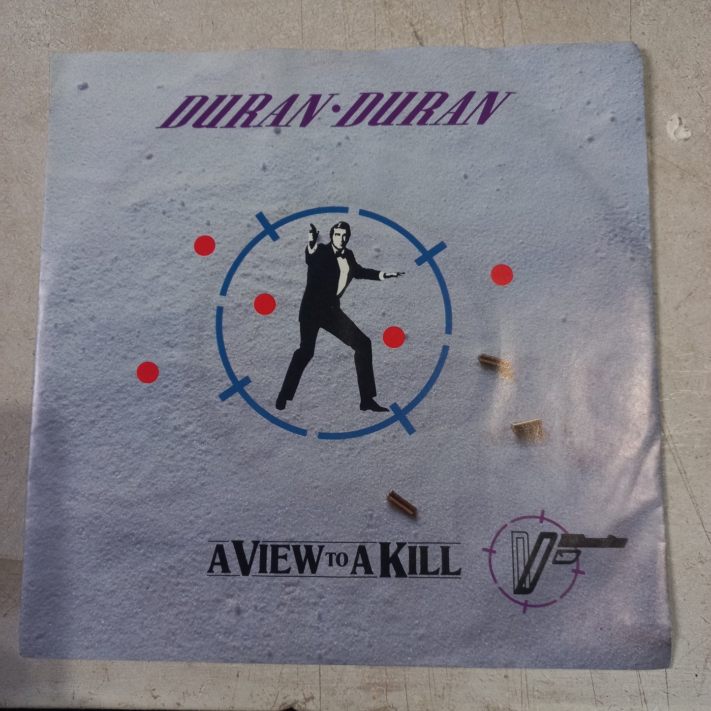 Duran Duran A View To A Kill Simple 7" Vg+ De Epoca