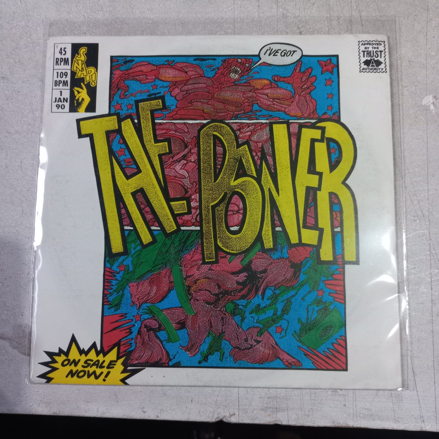 Snap The Power Simple 7" Vg+ De Epoca