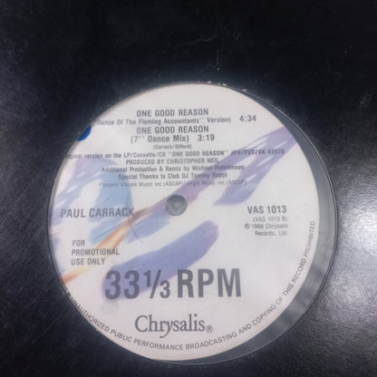 Paul Carrack One Good Reason Maxi VG+