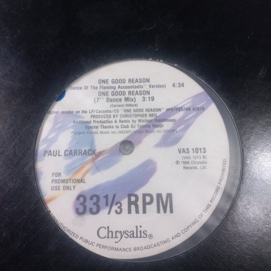 Paul Carrack One Good Reason Maxi VG+