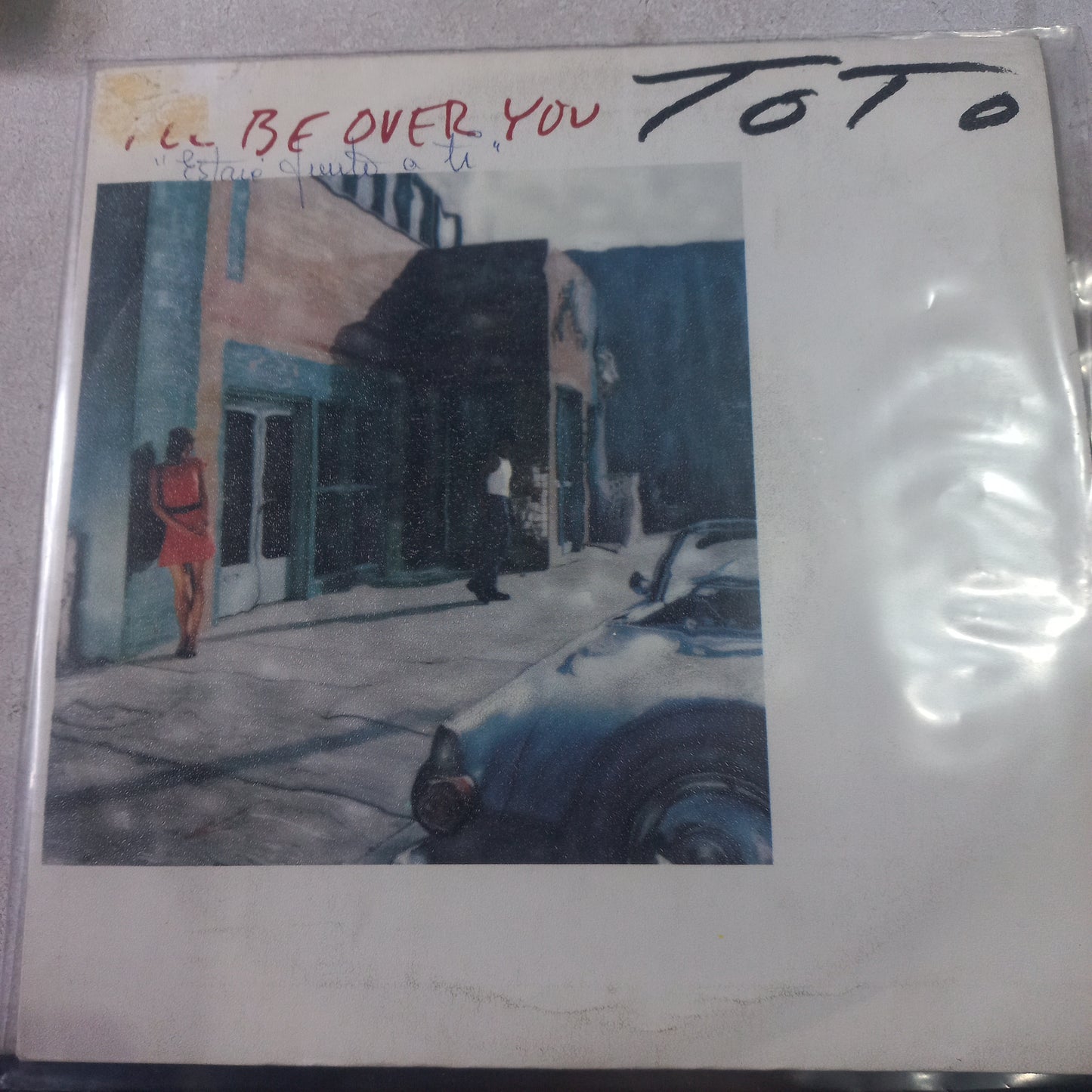 Toto Ill Be Over You Simple 7" Vg+ De Epoca