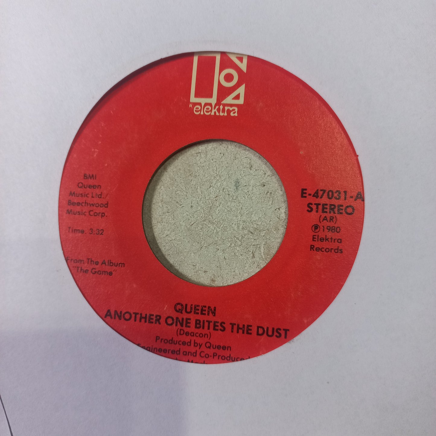 Queen Another One Bites The Dust Simple 7" Vg+ De Epoca