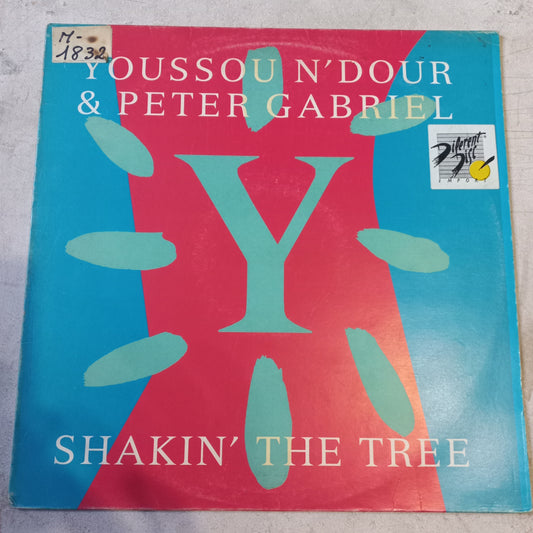 Youssou N Dour Peter Gabriel Shaking the Tree Maxi VG+De Epoca