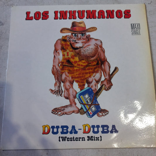 Los Inhumanos Duba Duba Maxi VG+De Epoca