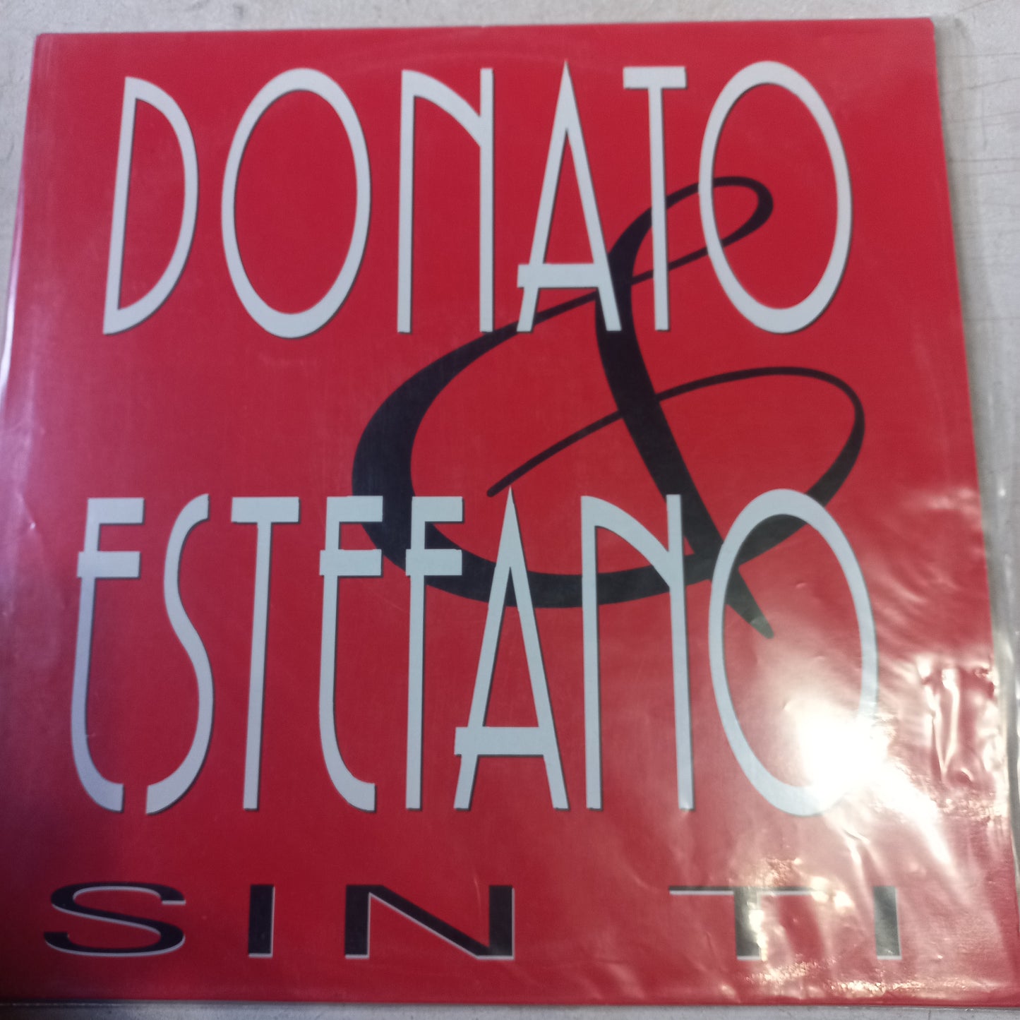 Donato y Estefano Sin ti / Y Bailo Maxi VG+