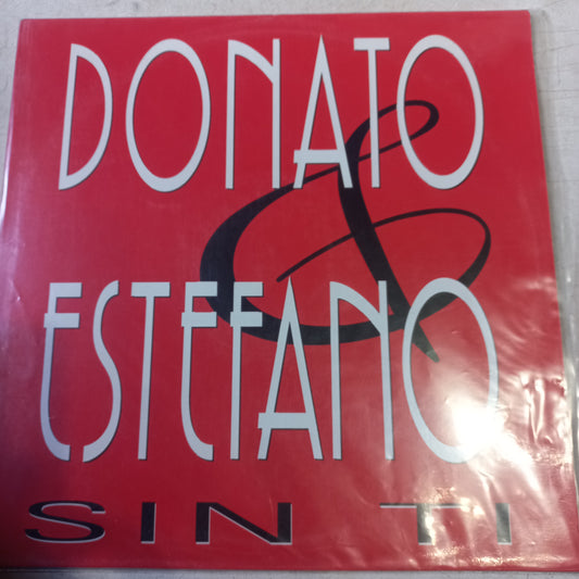Donato y Estefano Sin ti / Y Bailo Maxi VG+