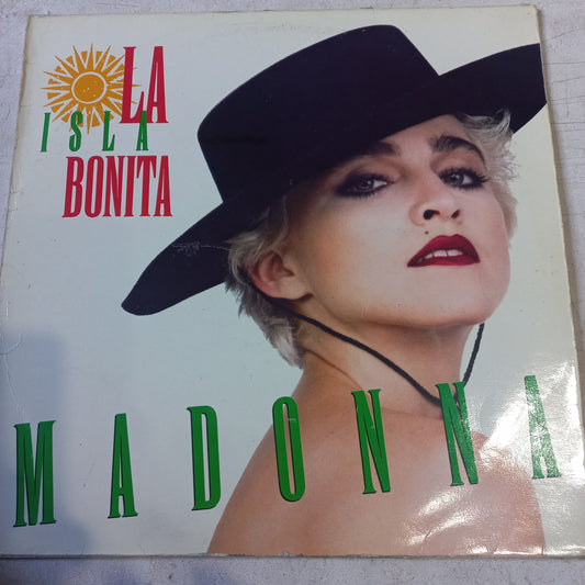 Madonna La Isla Bonita Maxi VG+ De Epoca