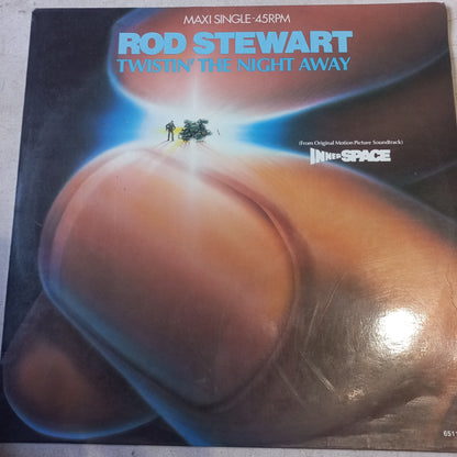 Rod Stewart Twisting in the Night Away Maxi VG+ De Epoca