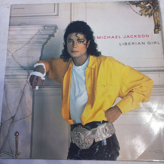 Michael Jackson Liberian Girl Maxi VG+ De Epoca