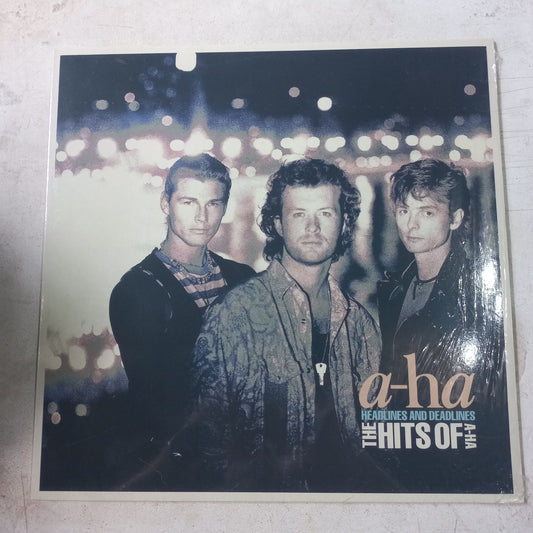 A-Ha The Hits Of Aha Lp Mint