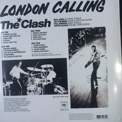 The Clash London Calling Lp Mint