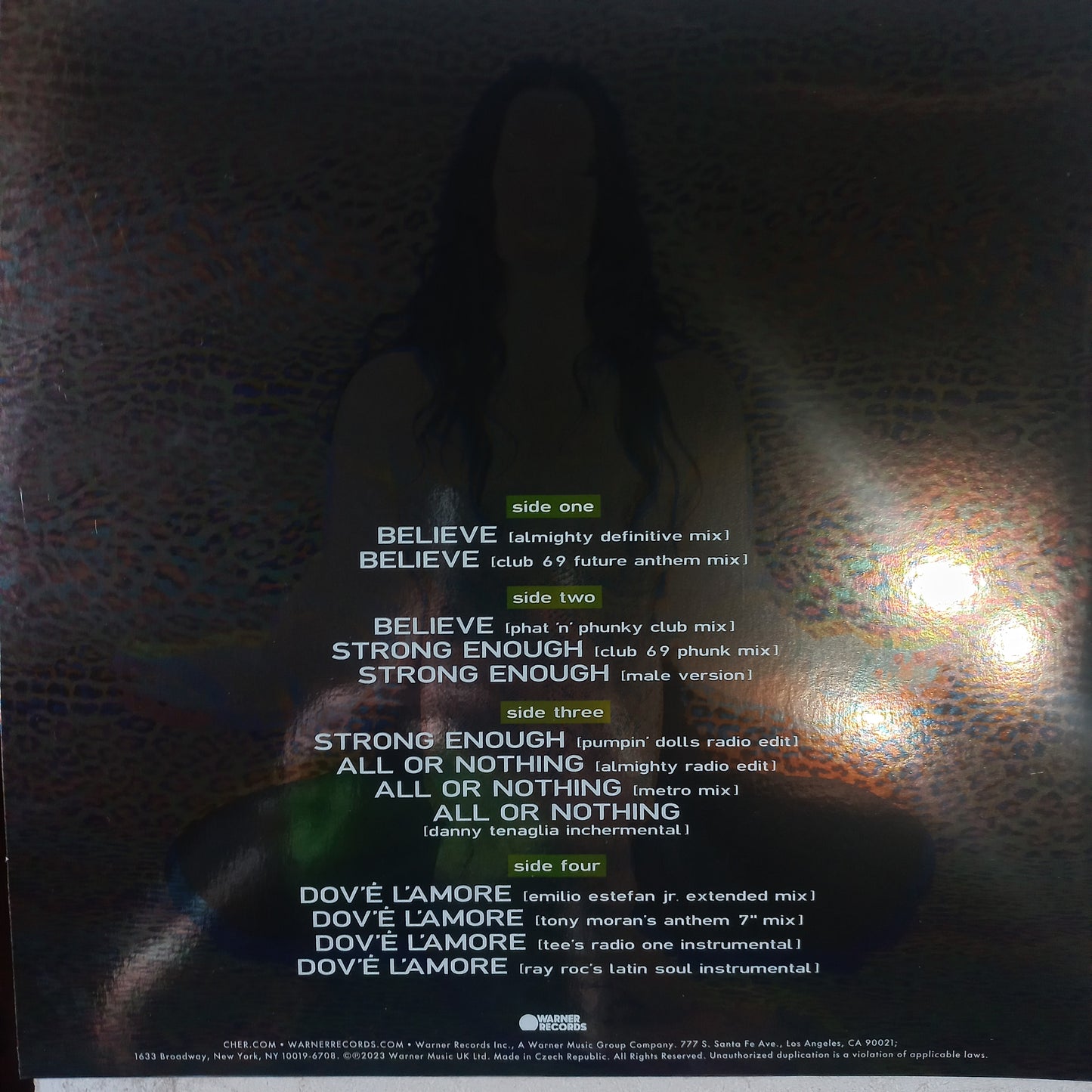 Cher Believe Remixex Maxi 2da. Mano Usado Near Mint