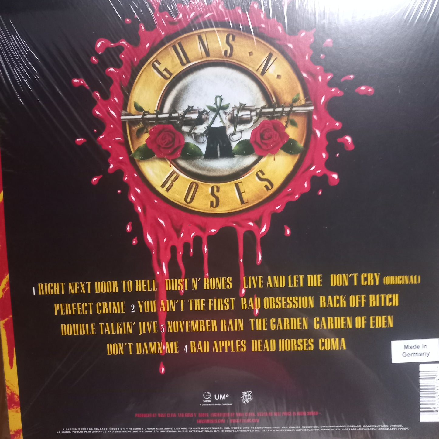 Guns N Roses Use Your Illusion Lp Mint