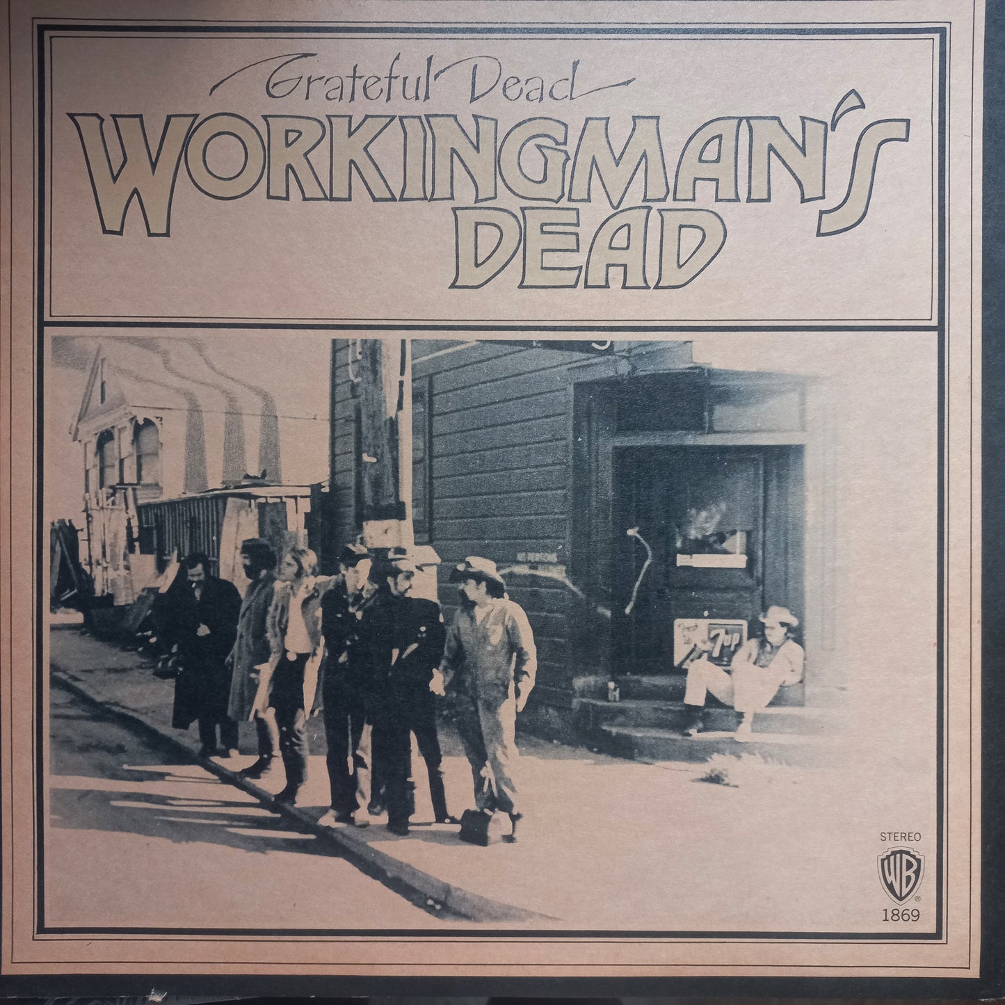 Grateful Dead Workingman Dead Lp Vg+