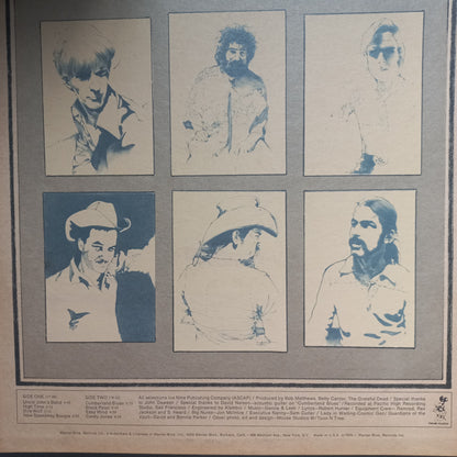 Grateful Dead Workingman Dead Lp Vg+