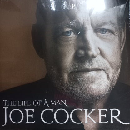 Joe Cocker The Life of a Man Greatest Hits Lp Mint