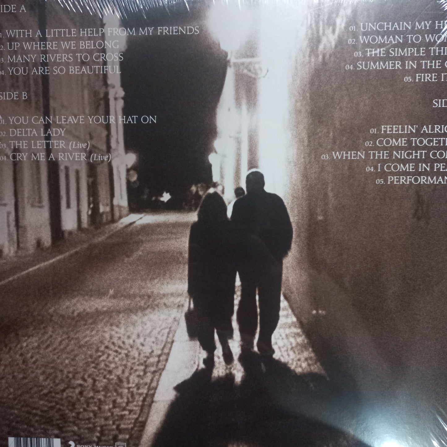 Joe Cocker The Life of a Man Greatest Hits Lp Mint