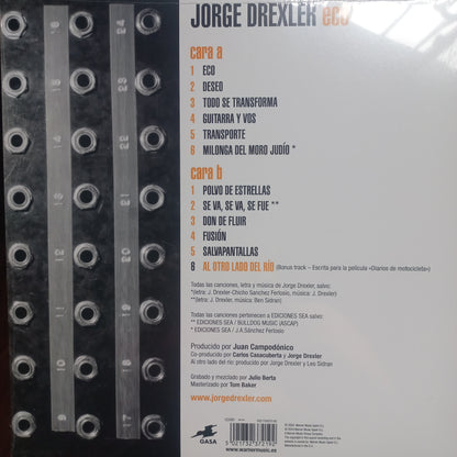 Jorge Drexler Eco Lp Mint