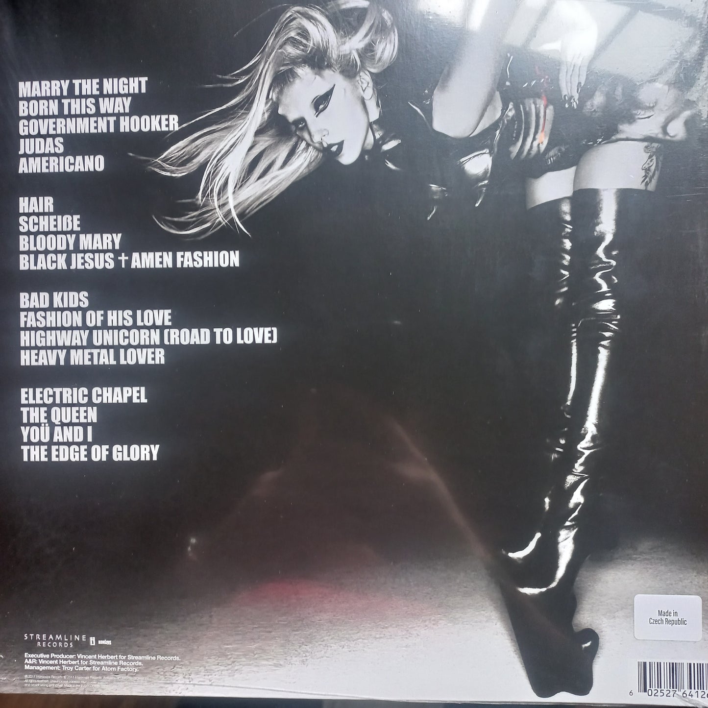 Lady Gaga Born This Way Lp Mint