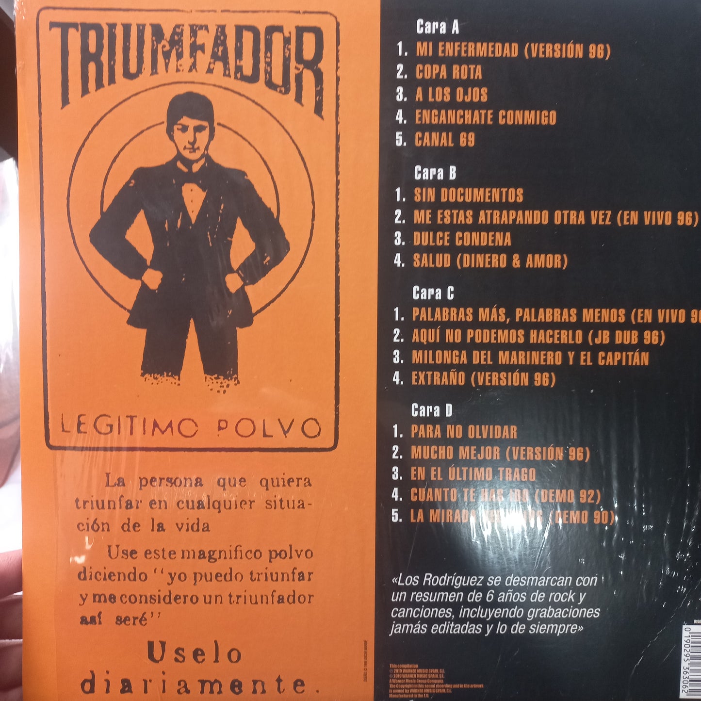 Los Rodriguez Hasta Luego Exitos Lp Mint