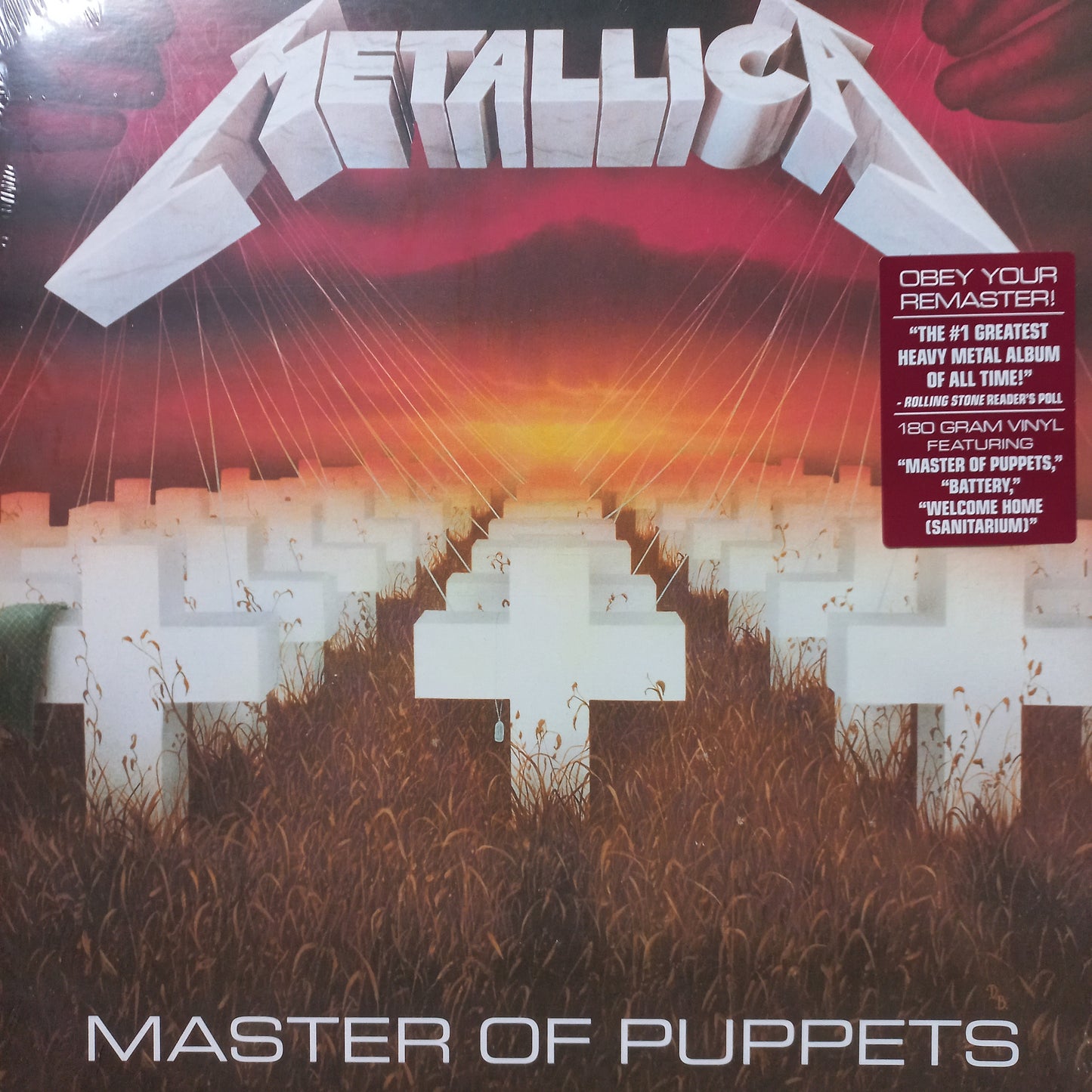 Metallica Master of Puppets Lp Mint