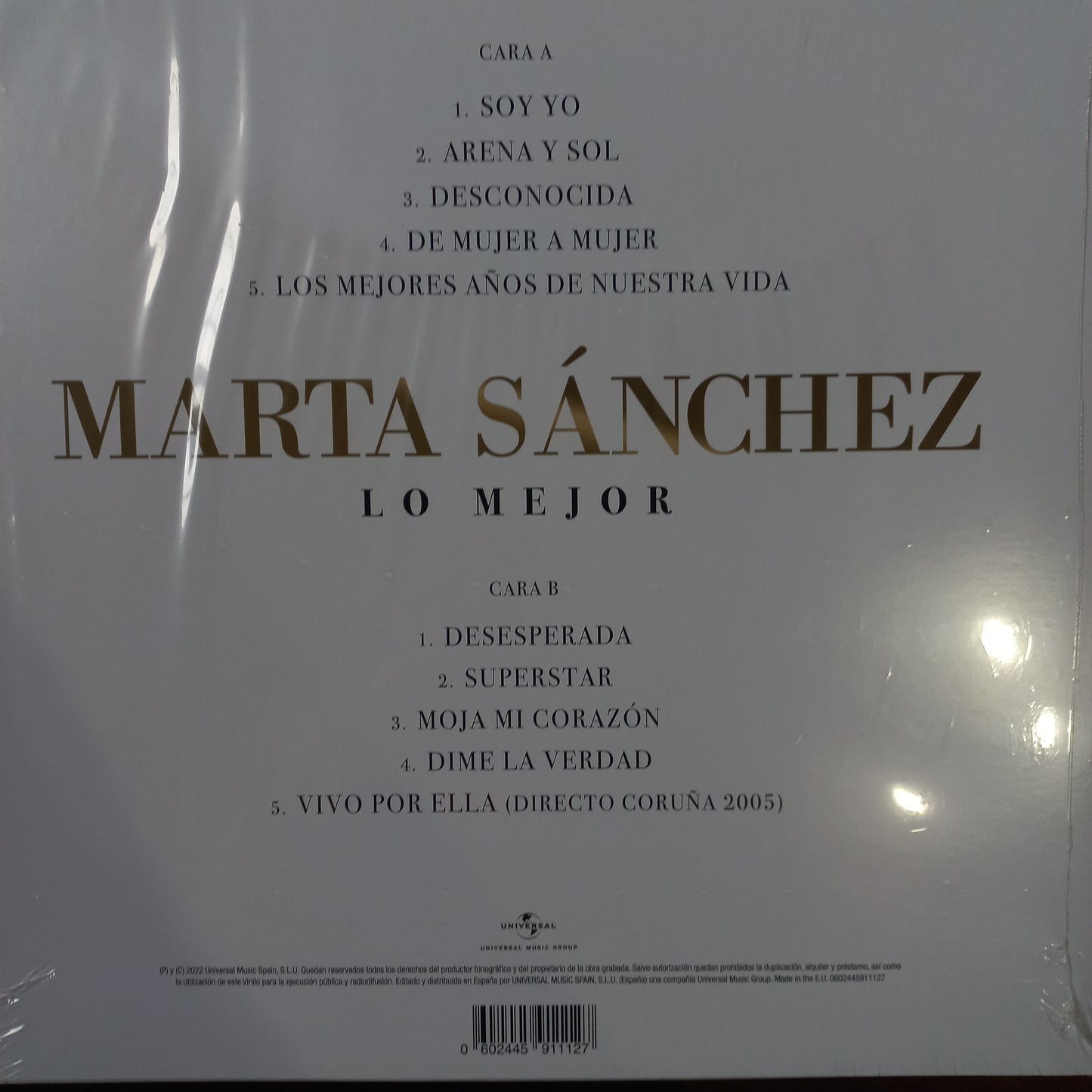 Marta Sanchez Lo Mejor Lp Mint