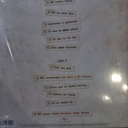 Morat Sobre el Amor y sus efectos Secundarios Lp Mint