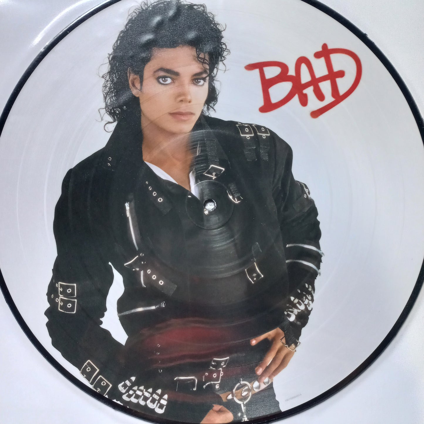 Michael Jackson Bad Picture Lp Mint