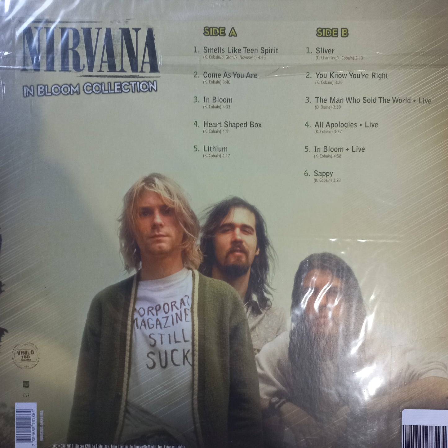 Nirvana In Bloom Collection Album Lp Mint