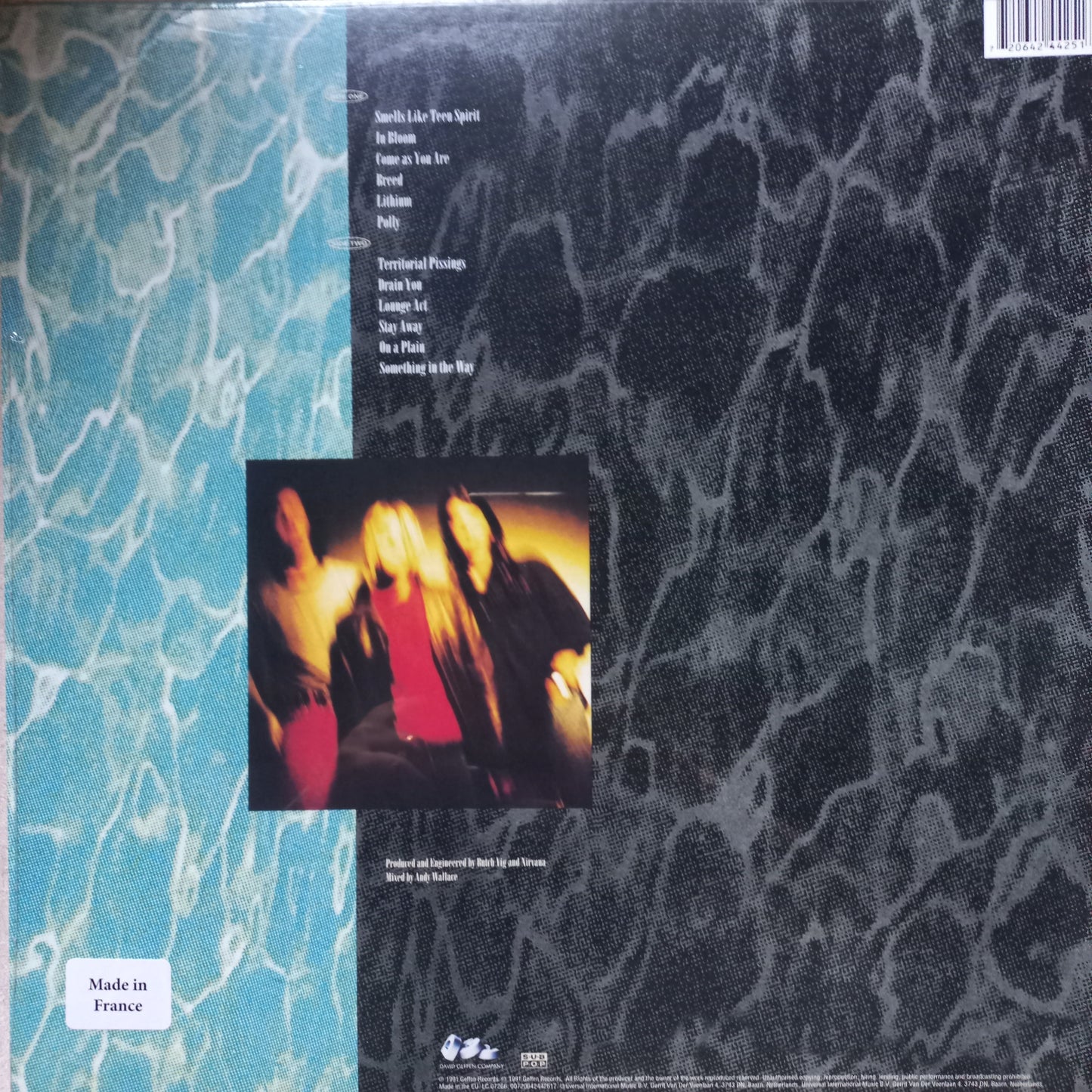 Nirvana Nevermind Album Lp Mint